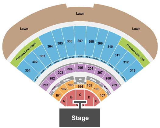 Morton Amphitheater Motley Crue Seating Chart